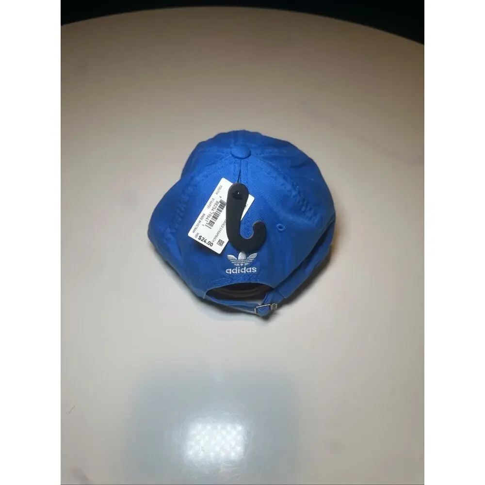 Adidas - Trefoil - Youth Strap Back Hat Cap - Blue - New With Tags!